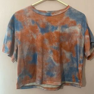 Orange and Blue shirt